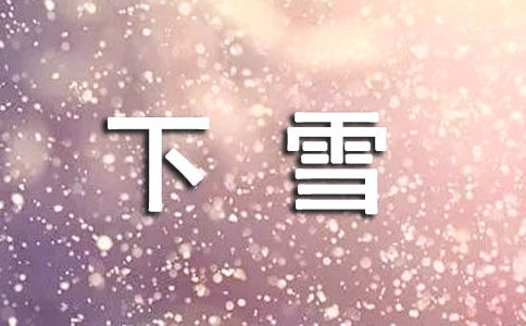 關(guān)于下雪的作文200字33篇