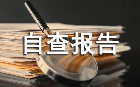 基礎(chǔ)管理自檢自查報告